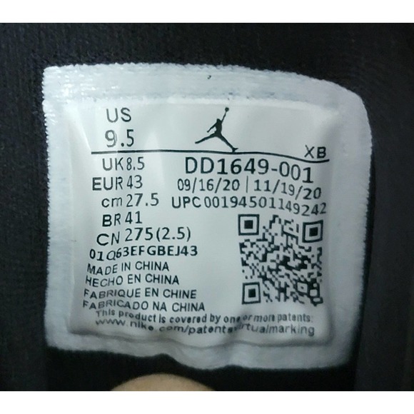 Nike Air Jordan 1 Mid ASW Shoes Carbon Fiber Sneakers Men's 9.5 DD1649-001 11W - Picture 7 of 10